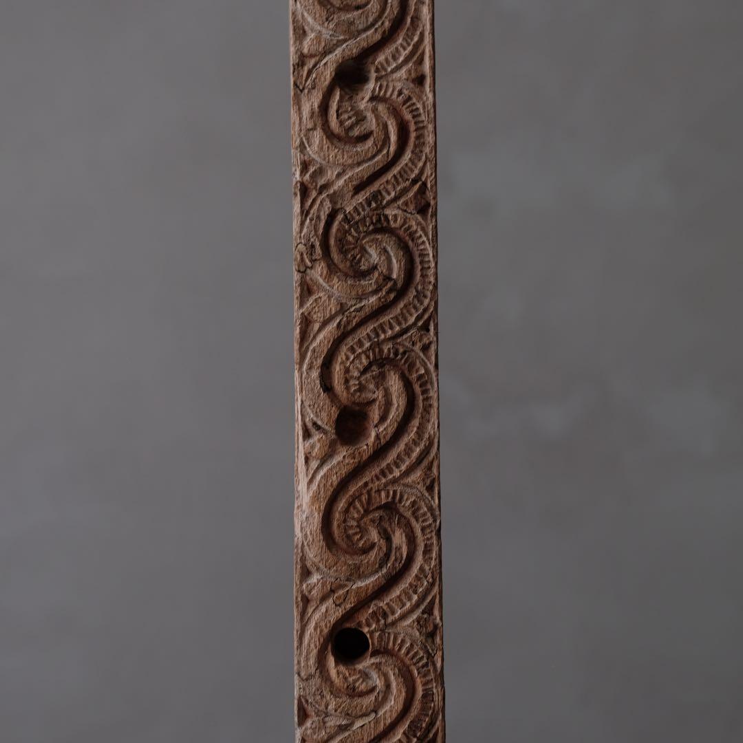 インドネシア スラウェシ島 トラジャ族 木彫オブジェ　彫刻 建材 古材 古道具