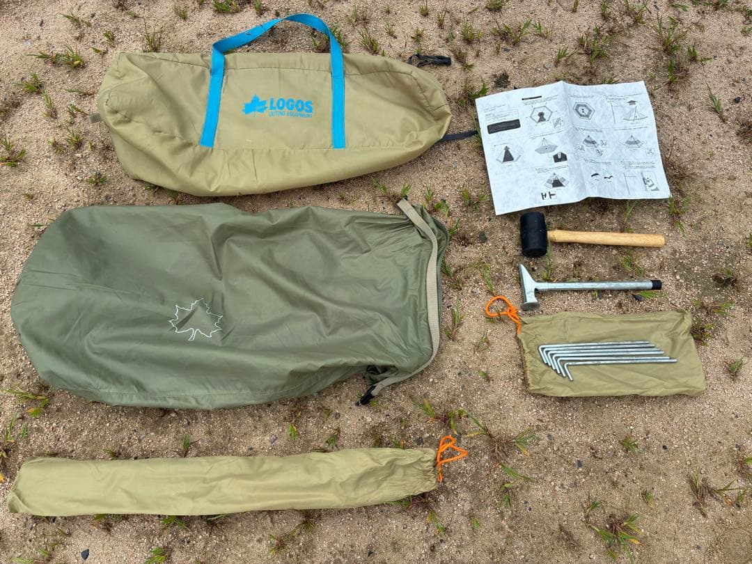 LOGOS ナバホ Tepee 400 1度使用中古美品