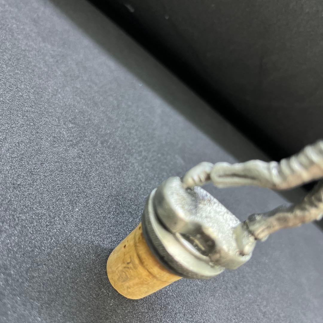 アンティーク　コルク　ゴルファー ワインストッパー 金属製