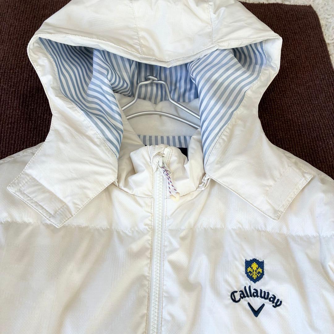 美品 キャロウェイ 4WAYマジックダウンブルゾン ベスト 大きいサイズ 3L