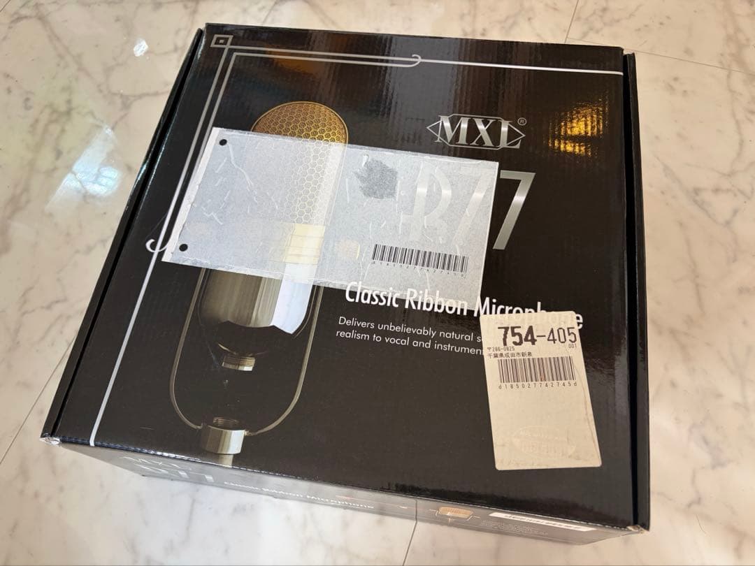 リボンマイク　MXL R77 中古美品　防湿庫保管