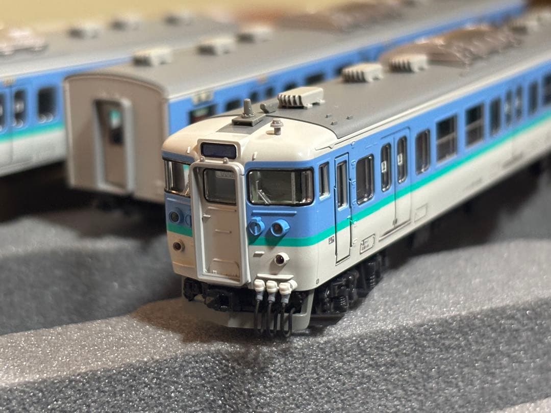 115系1000番台 長野色基本3両 加工品