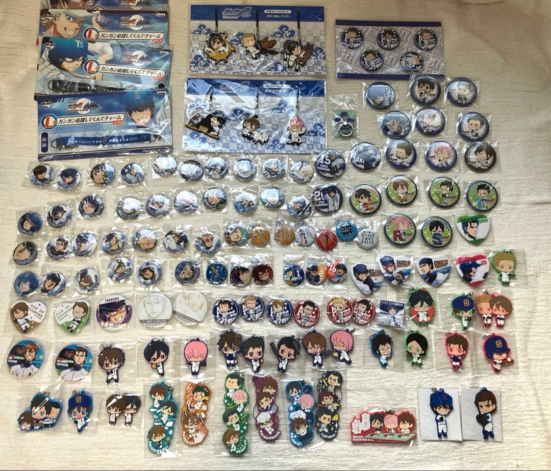 ダイヤのA 缶バッジ グッズ まとめ売り