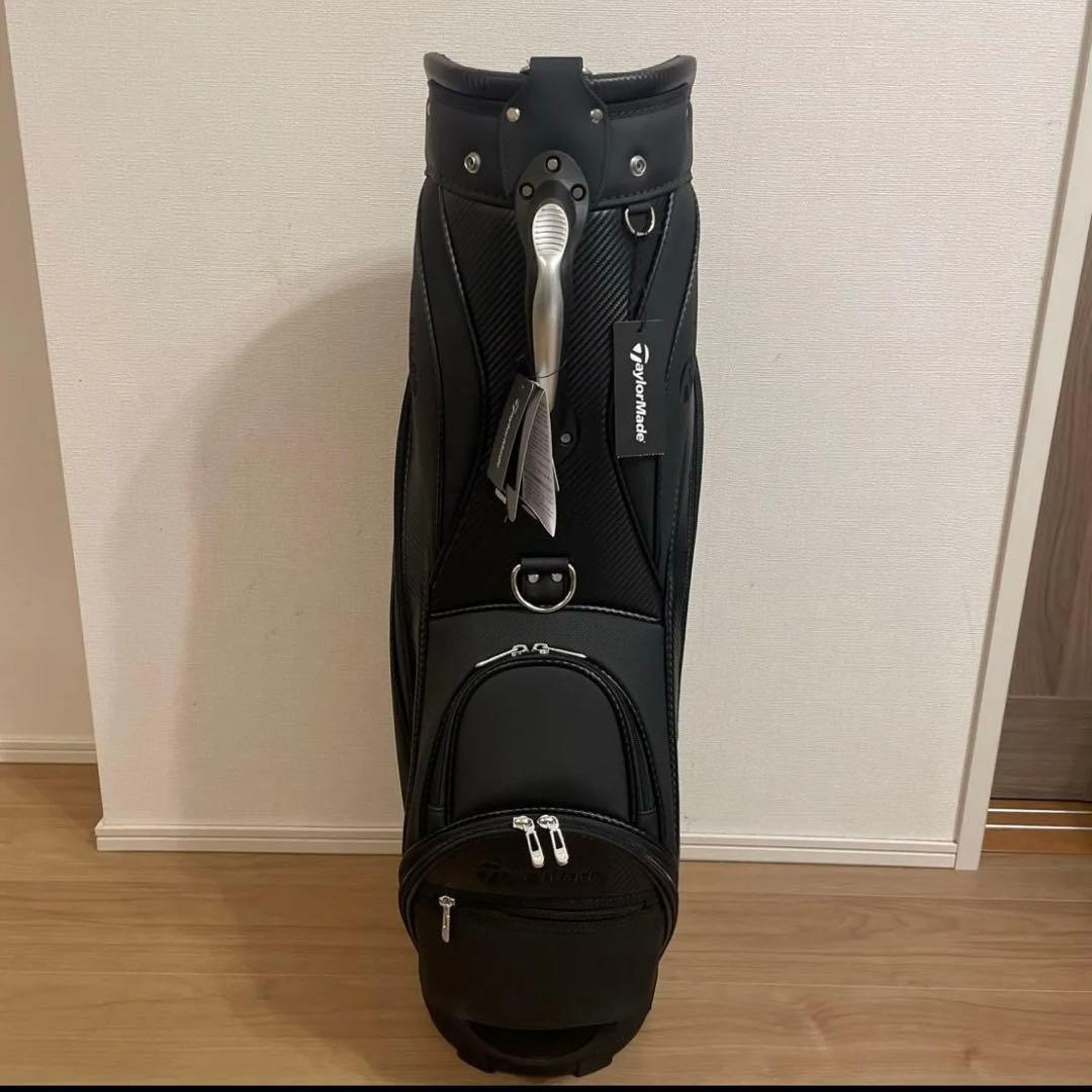 【新品】TaylorMade ブラック キャディバッグ
