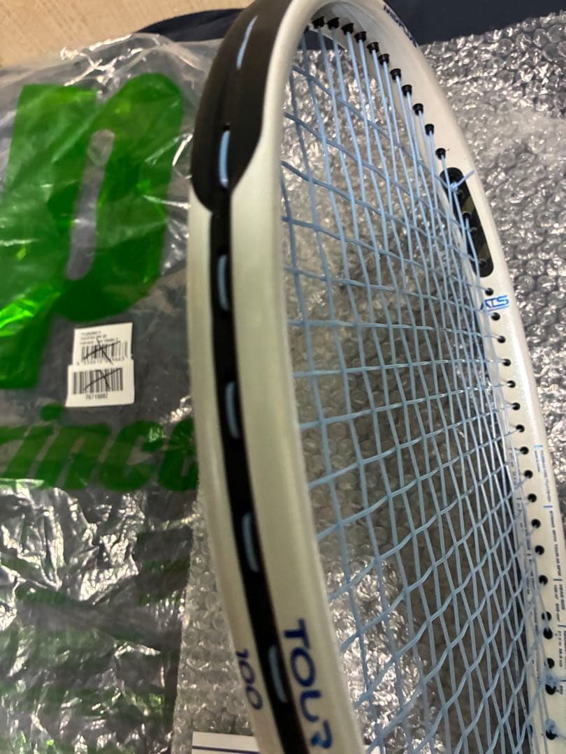 Prince Tour 100 テニスラケット スペック計測済