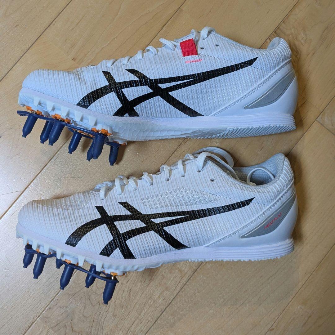 新品未使用　ASICS スパイクシューズ　25.5cm HEAT FLAT 12