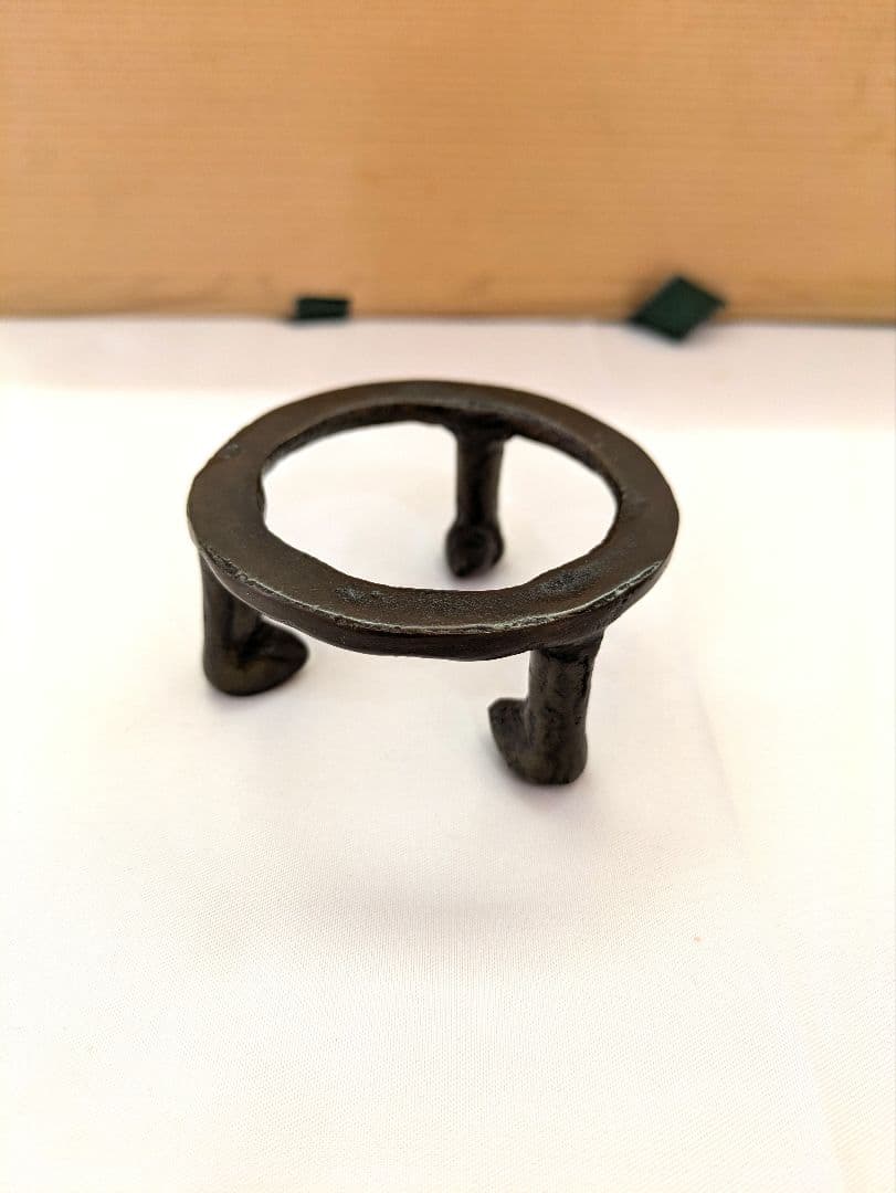 【値下げ】茶道具　唐銅　七種蓋置　「金谷浄雲」