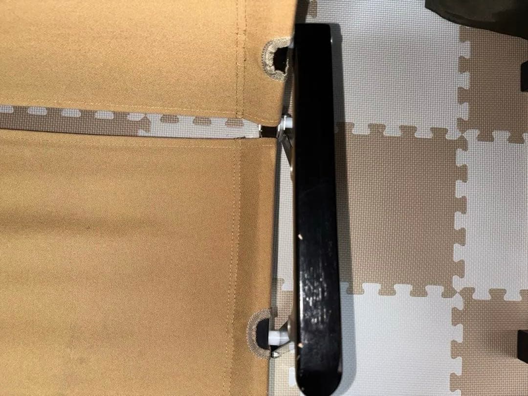 コンパクトフォールディングチェア (コットンキャンバス)2脚セット