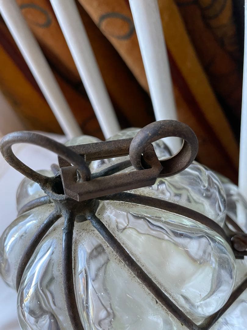 Takashiムラーノ　ガラス　ペンダントライト　ランプ　シェードレア