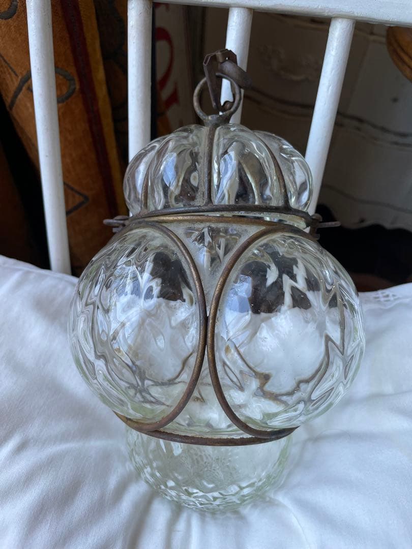 Takashiムラーノ　ガラス　ペンダントライト　ランプ　シェードレア