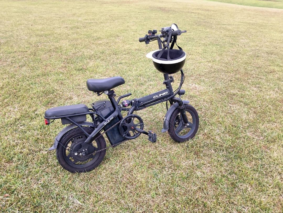 折りたたみ式電動アシスト自転車 ブラック