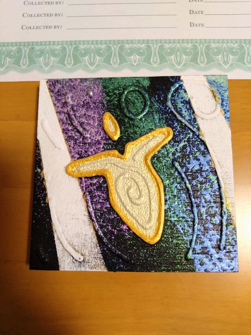 アンディ・レイキ　天使の絵　AngelButterfly　証明書付