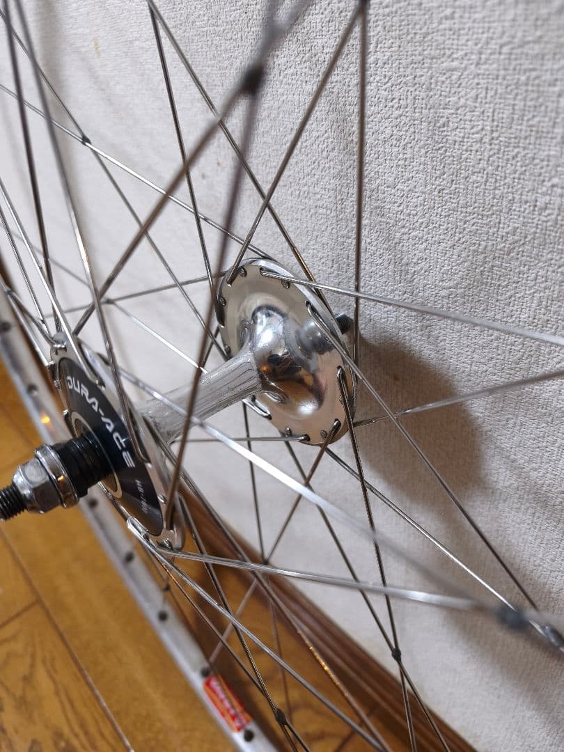 競輪 DURA-ACE HB-7600 完組ホイール 2本セット