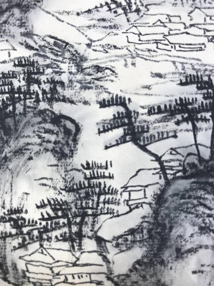 真作/浦上玉堂/山水図/小品/掛軸☆宝船☆AH-616