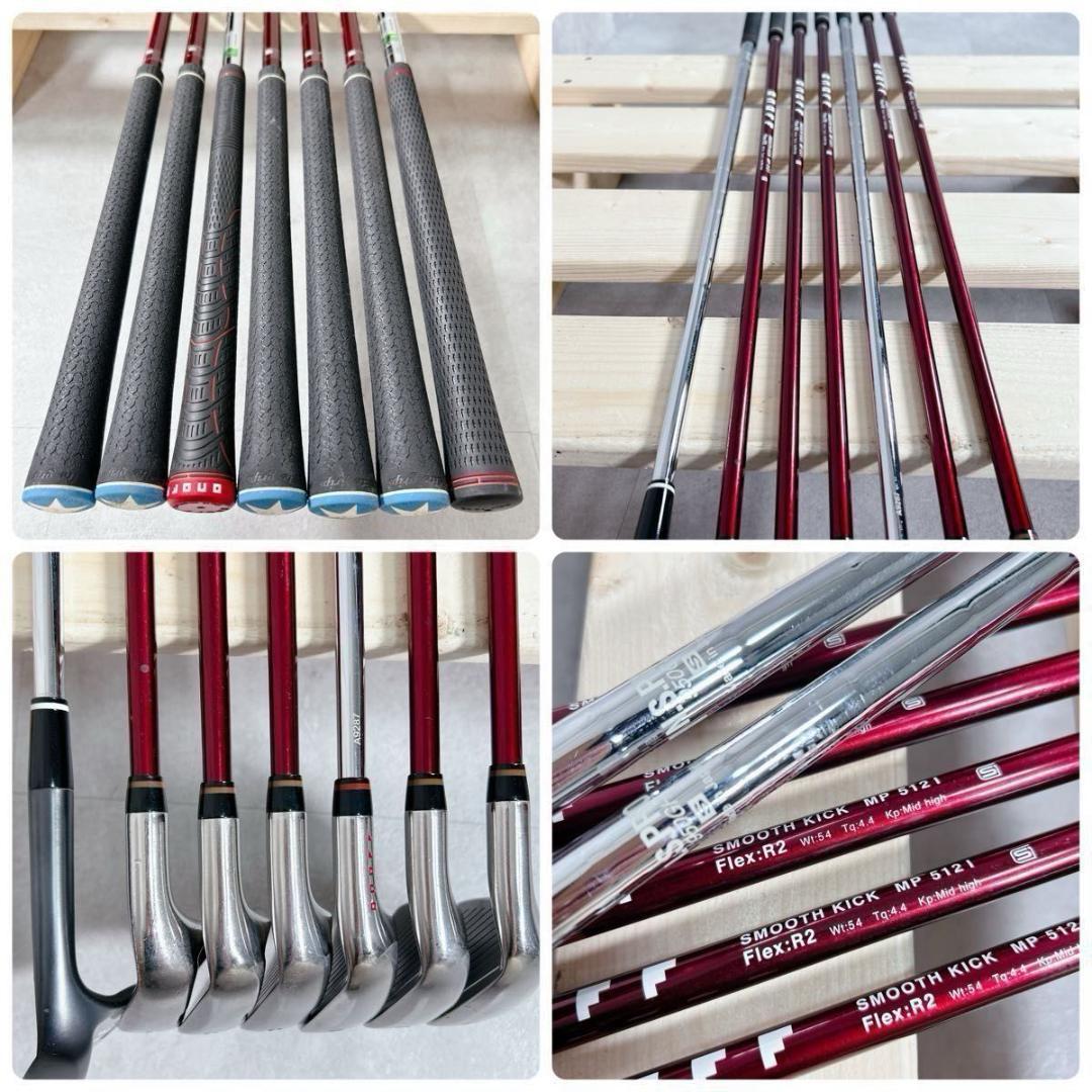 W894 ONOFF PING メンズ ゴルフ クラブ セット 12点 レッド