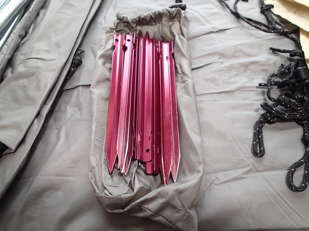 DOD ワンポールテントS（1度のみ使用）＆グランドシート(未使用品） のセット