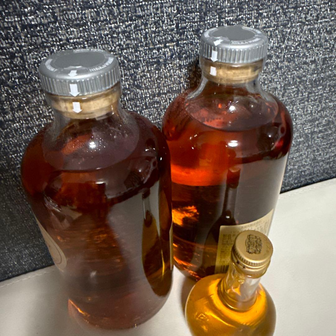 ニッカ ピュアモルト レッド ブラック セット スーパーニッカ小瓶付き