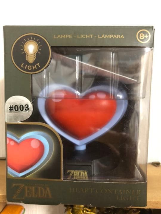 ゼルダの伝説　ハートの器　ライト　フィギュア