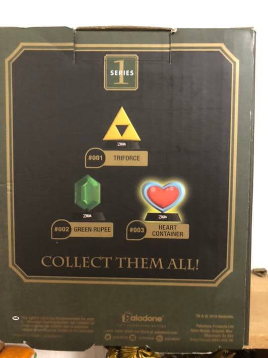 ゼルダの伝説　ハートの器　ライト　フィギュア