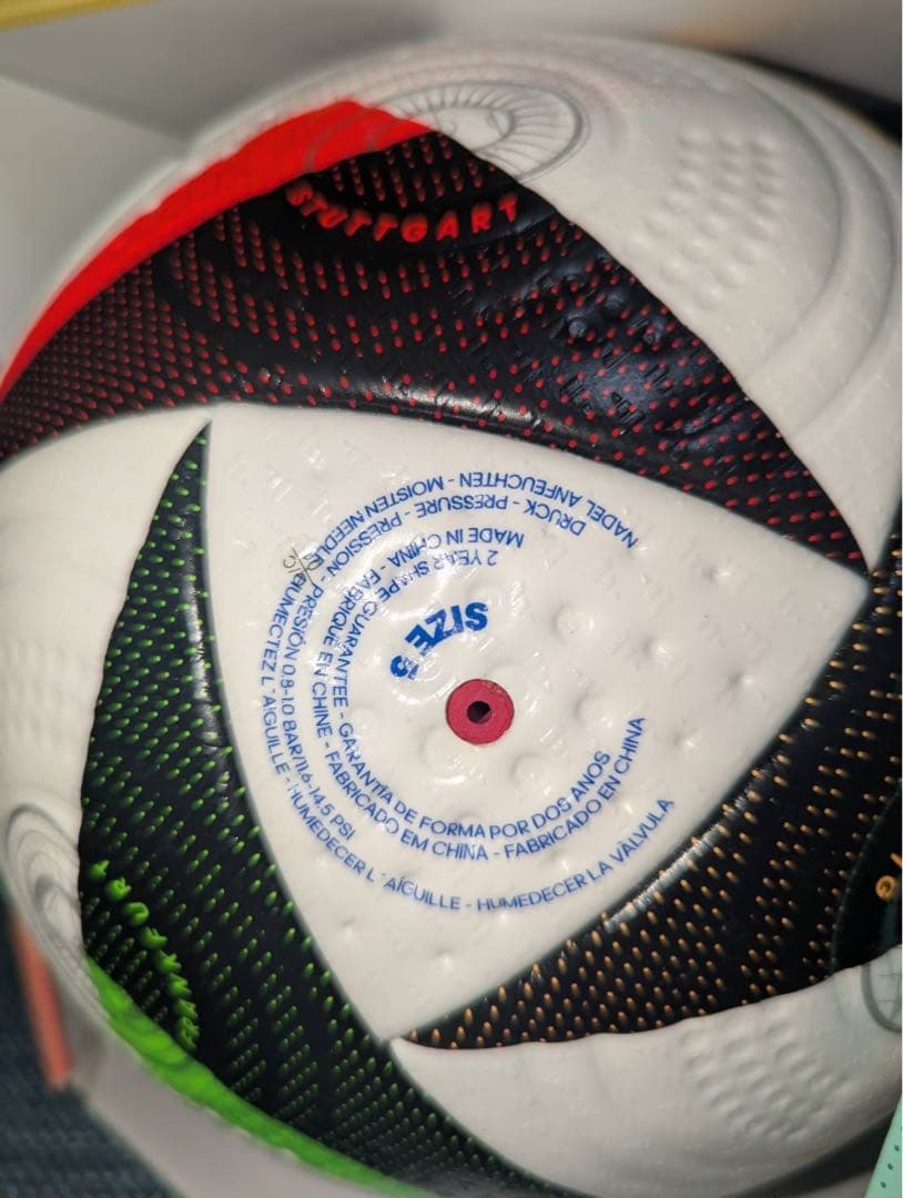 未使用品⭐︎adidas EURO 2024 サッカーボール公式試合球５号