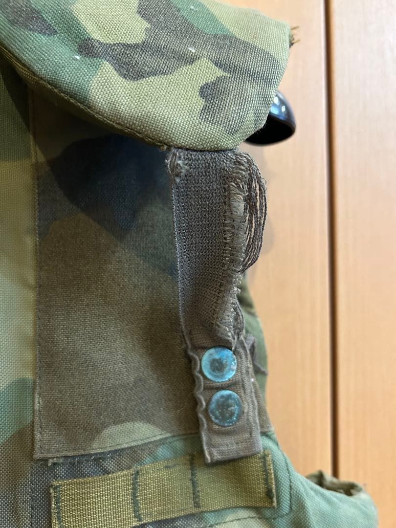 US(米軍) ウッドランドカモ・ボディアーマーベスト DLA-84/実物