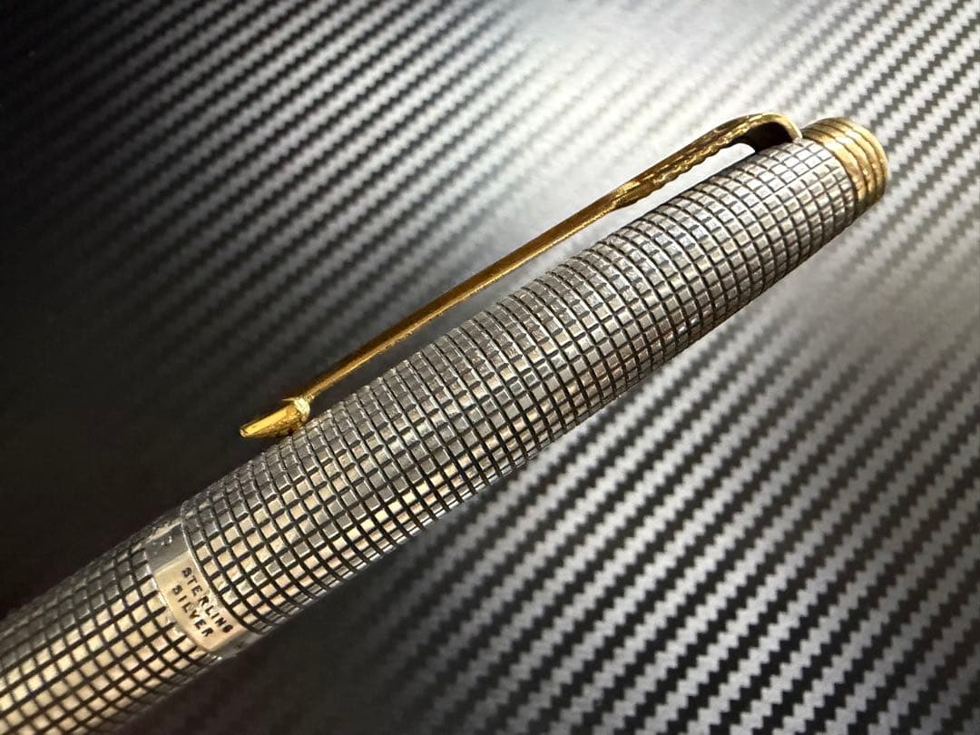 未使用に近い 初期型 パーカー 75 シズレ 66 M フラットトップ 万年筆