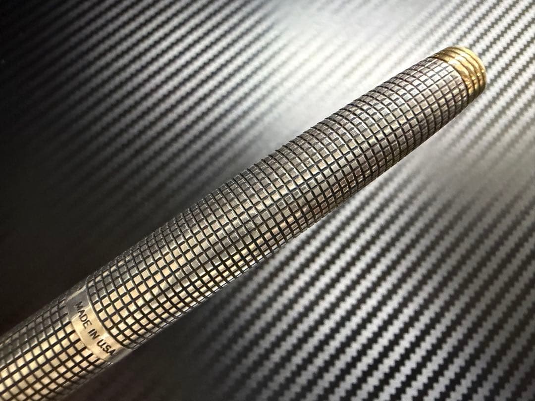 未使用に近い 初期型 パーカー 75 シズレ 66 M フラットトップ 万年筆