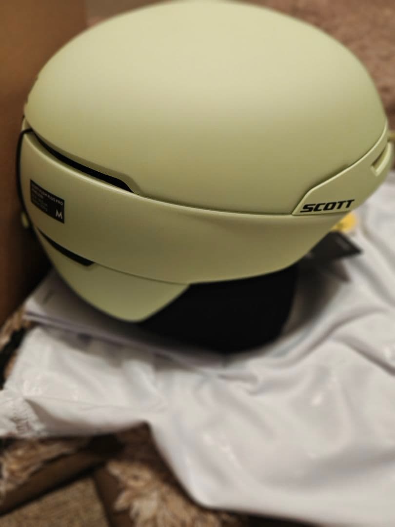 SCOTT Flow Pro Mips ヘルメット ライトグリーン M