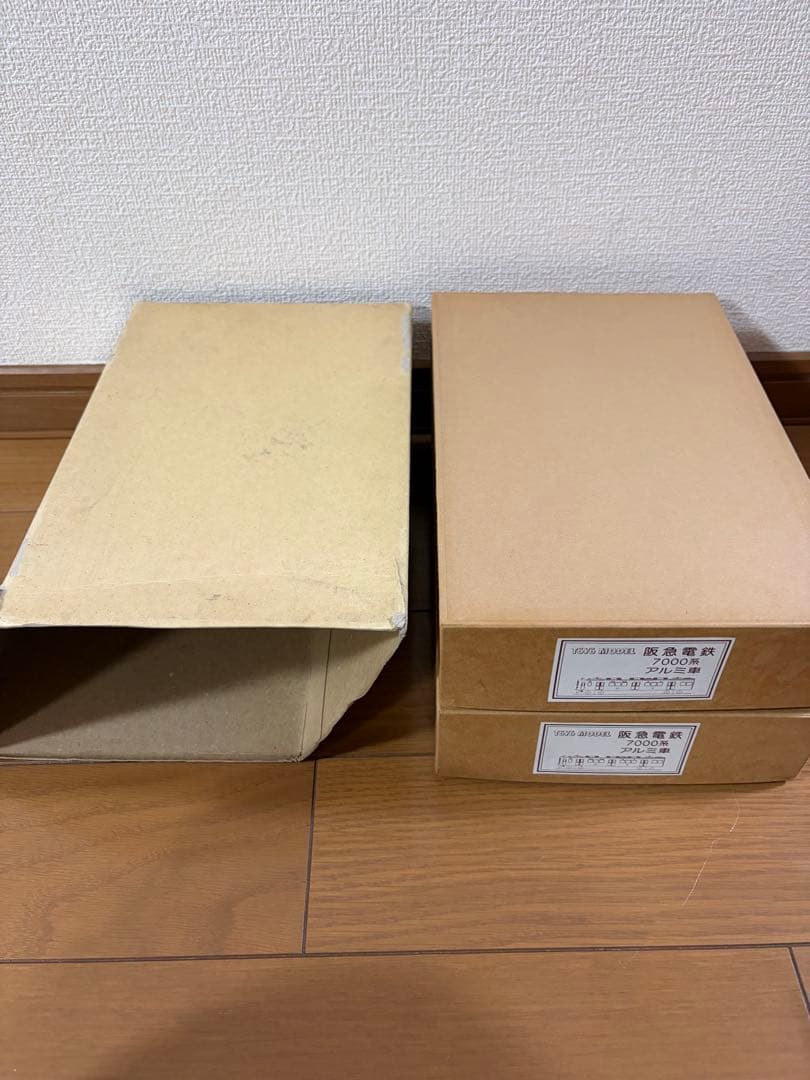 ユ*ン様 TOYO MODEL 阪急電鉄7000系アルミ車キット　未組立　HOゲ