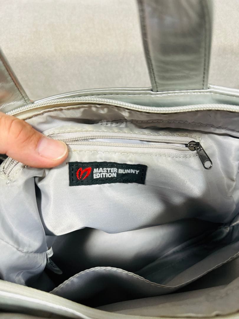 マスターバニーエディション バットマンバッグ シルバー