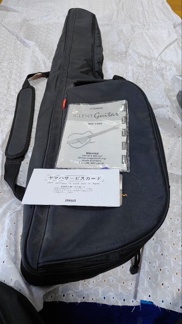 美品ヤマハ サイレントギター 100 S6弦ギター付属品多数
