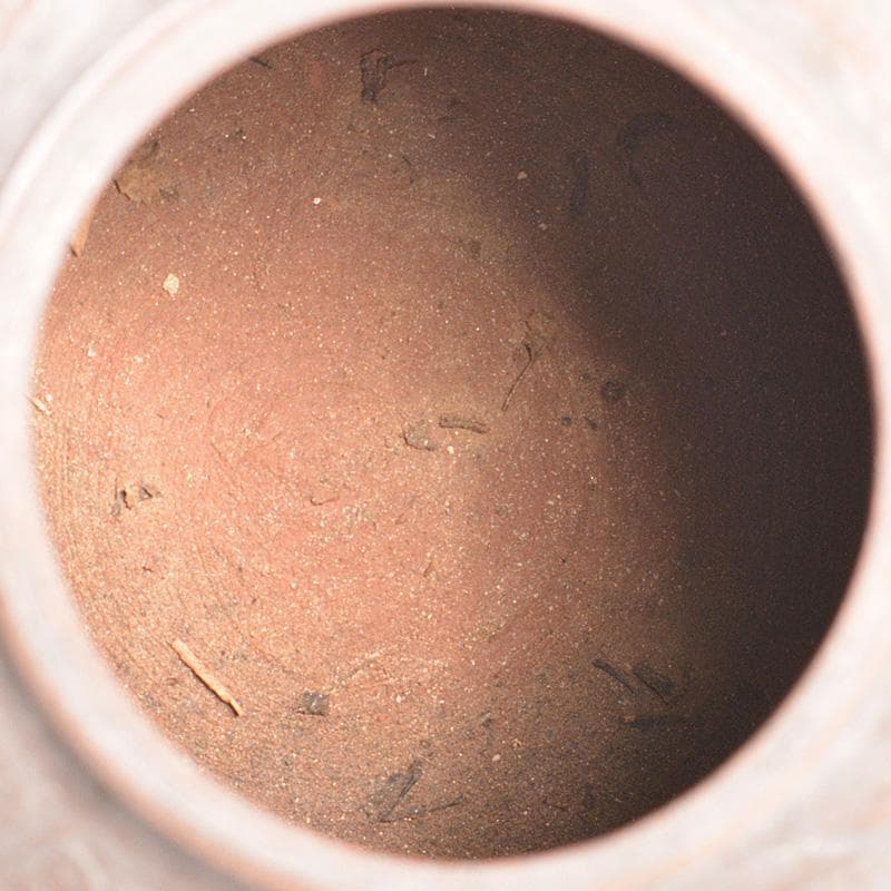 中国　紫砂　朱泥　楼閣山水文　急須　茶壷　在銘　N　6652