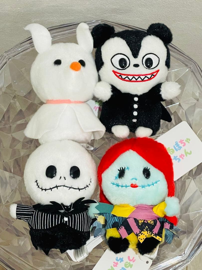 【ディズニー】うるぽちゃちゃん　ナイトメアー・ビフォア・クリスマス4点セット