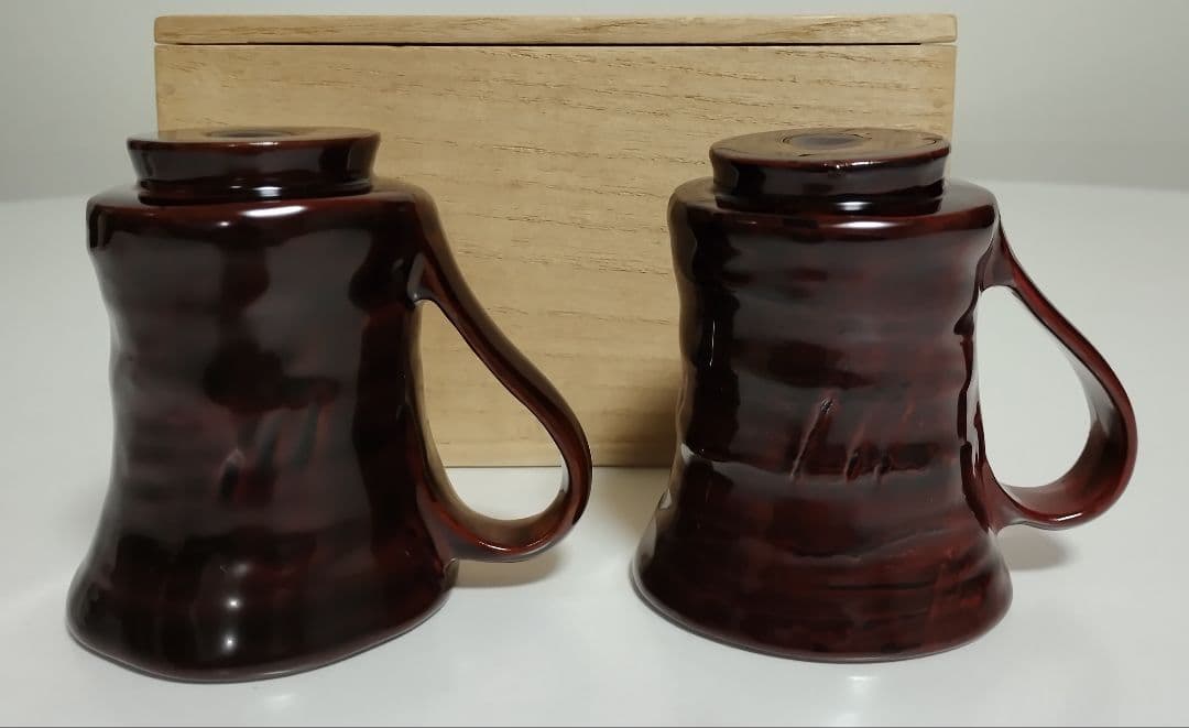 輪島塗　乾漆マグカップ　2客　わじま龍作