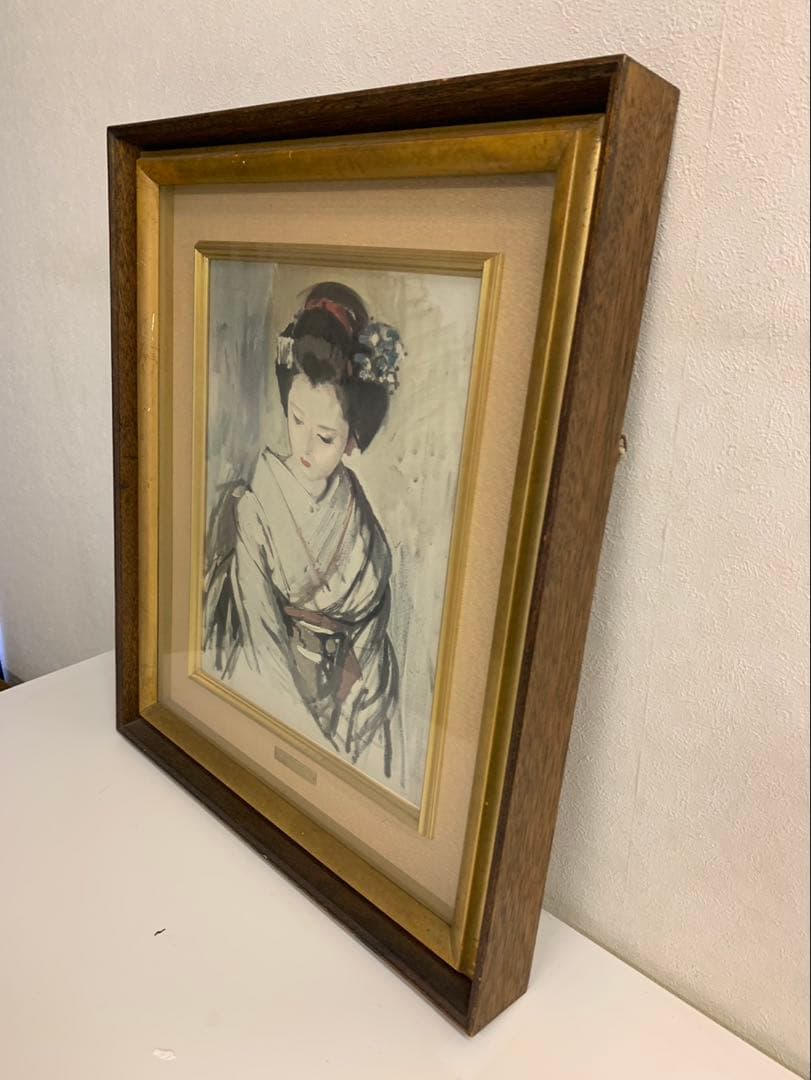 小磯亮平女性の肖像 舞妓