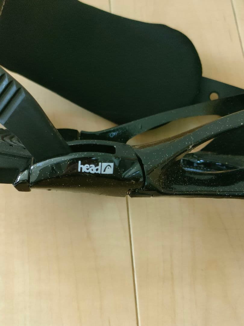 1回使用　head スノーボードビンディング ブラック　ヘッド　NX