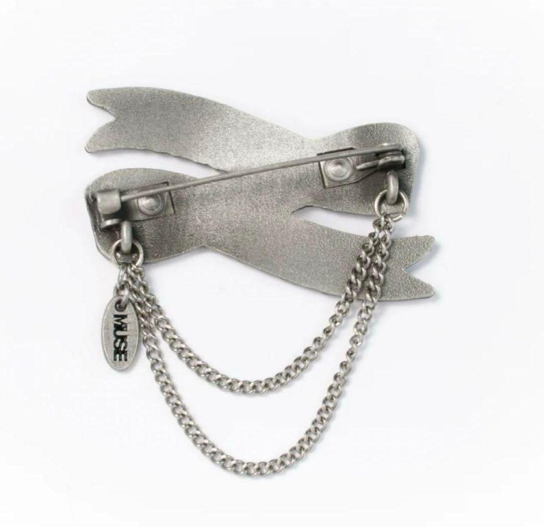 【新品】公式 JIMIN ジミン MUSE タイスカーフ ＆ ピンブローチ