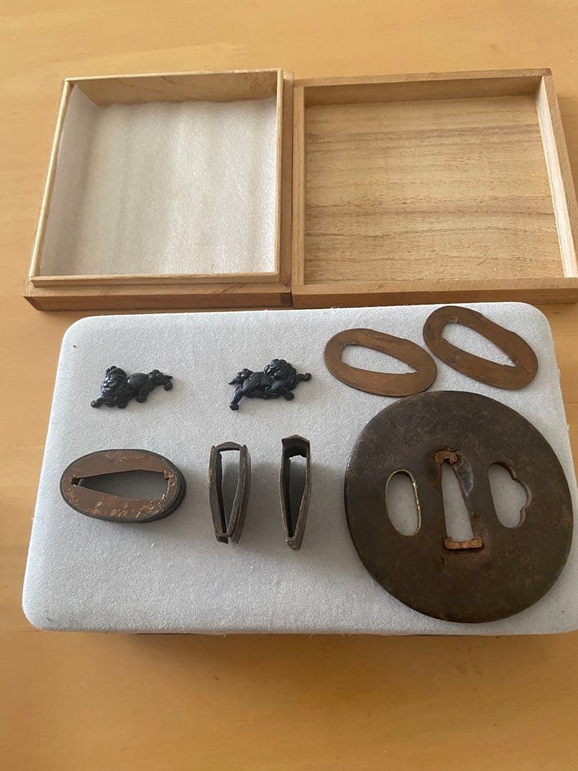 鍔　日本刀武具　古美術　年代不明