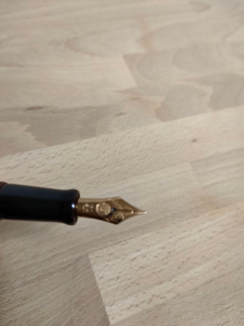 ◎今週だけ限定◎中屋万年筆 黒溜