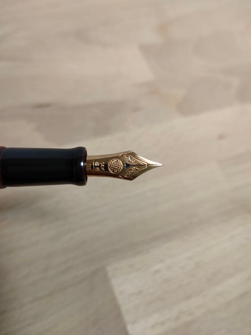 ◎今週だけ限定◎中屋万年筆 黒溜