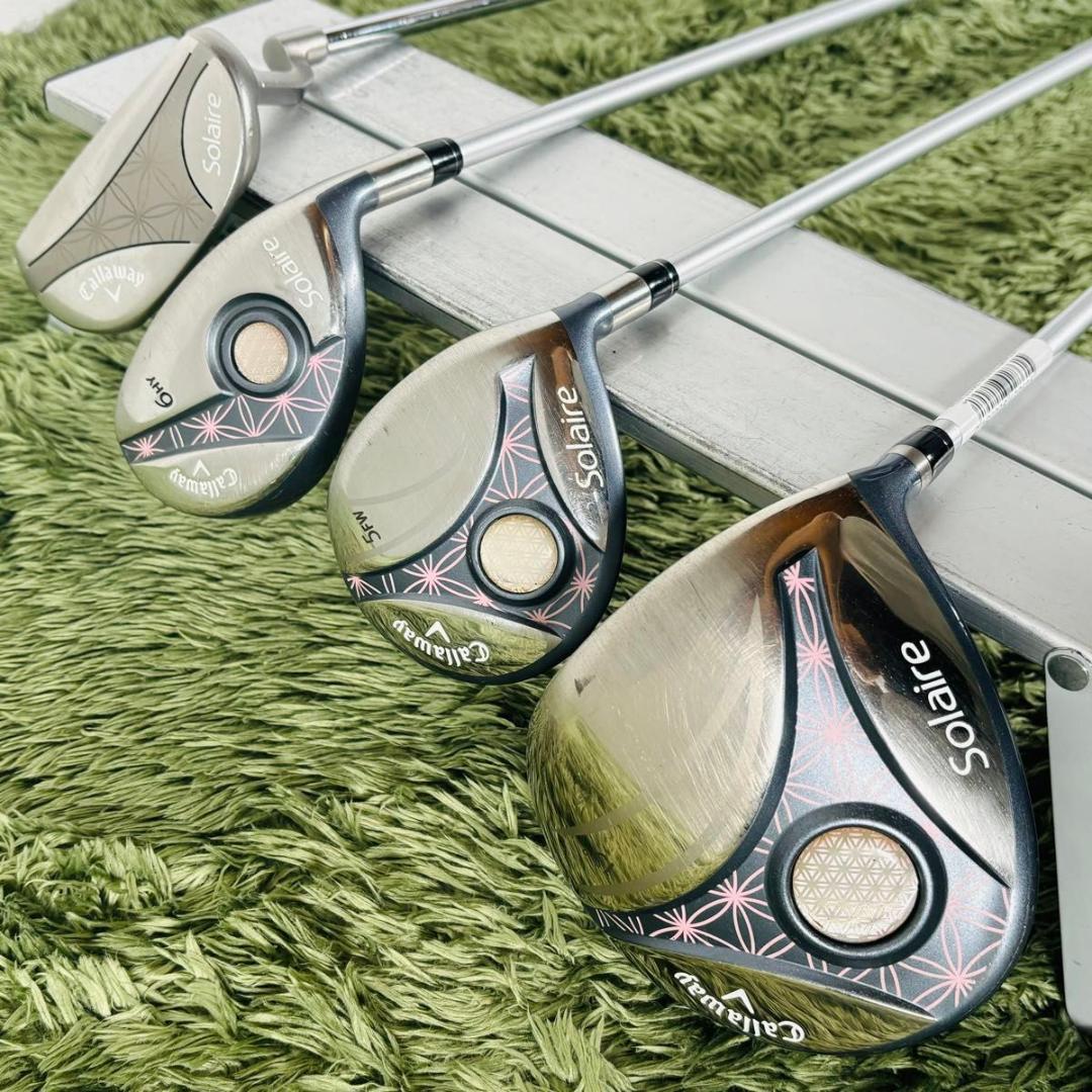キャロウェイ ソレイル 8本セット レディースゴルフ 初心者 入門 大人気 現行