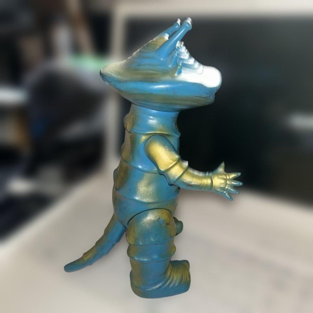 ウルトラマンシリーズ　カネゴン　ソフビ人形　ブルマーク　1991 復刻版