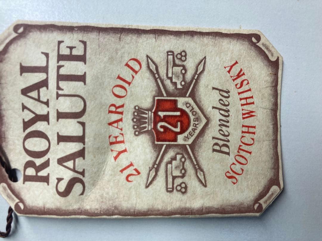  Salute スコッチウイスキー 1L 43% 21年未開栓