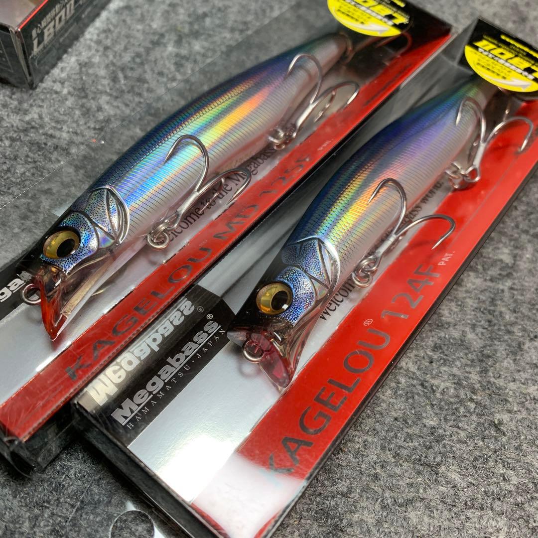 メガバス　カゲロウ124F MD125F 4個セット