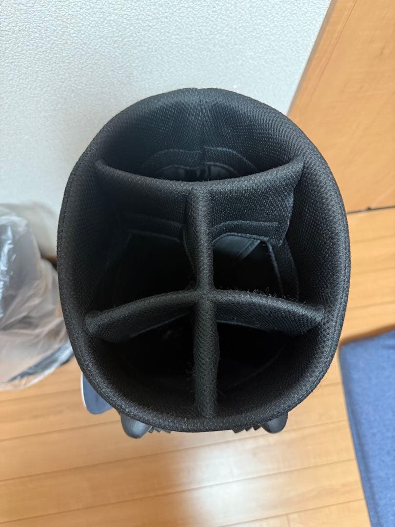 JUN & ROPE ゴルフキャディバッグ ネイビー　ジュンアンドロペ