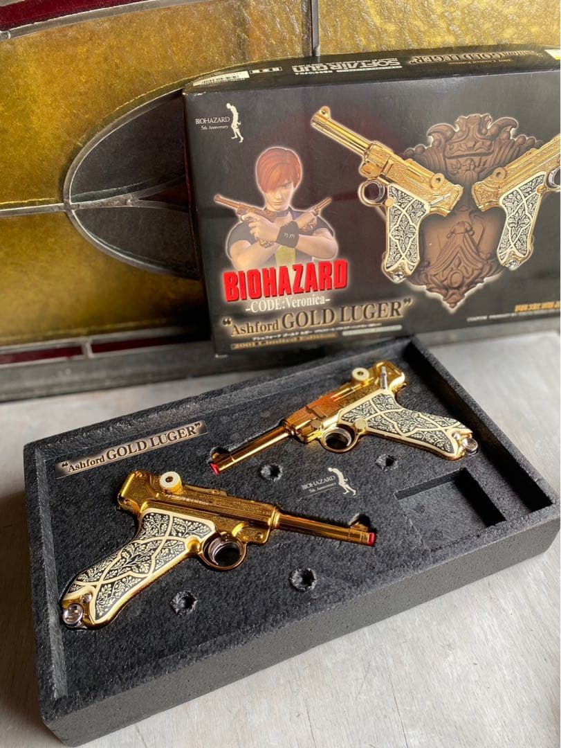 希少 未使用 限定品 東京マルイ バイオハザード アシュフォード ゴールドルガー