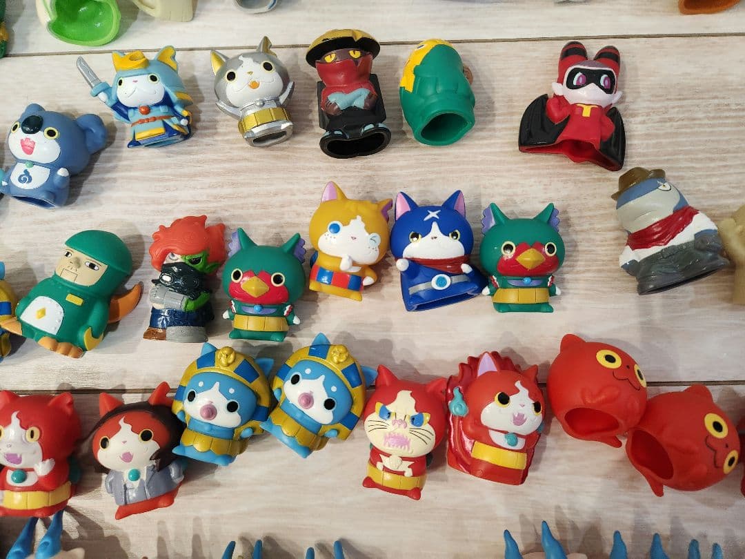 妖怪ウォッチ　指人形　ソフビ　まとめ売り　83体　エンマ　ぬらりひょん　カイラ