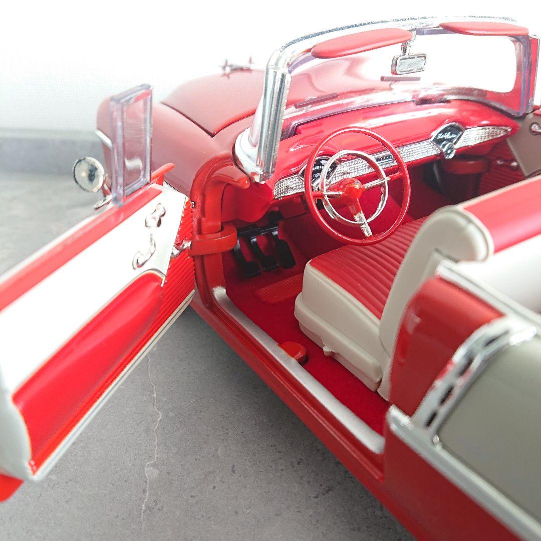 1/18 1955 シェビーベルエア コンバーチブル