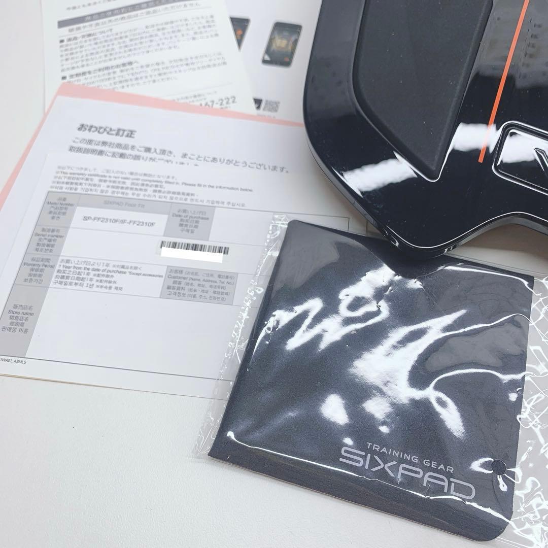 《付属品完備》 MTG シックスパッド フットフィット SIXPAD