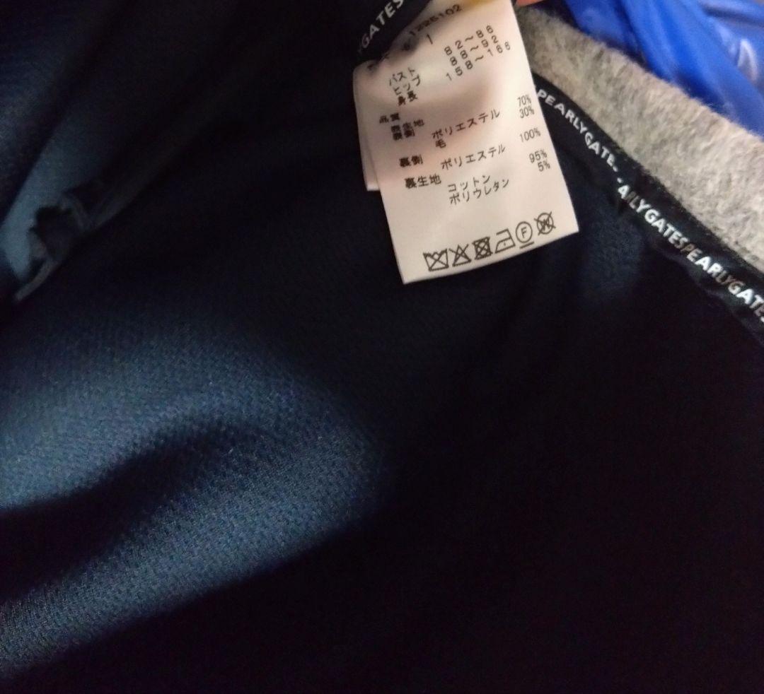 新品国内正規　PEARLY GATES パーリーゲイツ　PG刺繍ウールコート